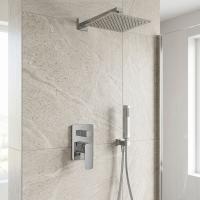Душевой комплект Allen Brau Infinity 5.21014-00.SET1 (с внутренней частью. 2 выхода) хром