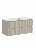 Тумба под раковину Sancos Snob R 100 см, цвет: Beige Soft  SNR100LCE