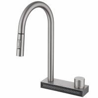 Смеситель для кухни с выдвижной лейкой Abber Wasser Kreis AF8114SP