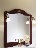 Зеркало Bagno Piu Palladio 100 см, цвет: патина и декор PL-02-100