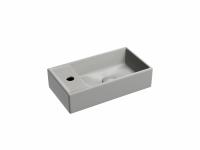 Раковина подвесная Ceramicanova Element 41.7 см, цвет: антрацит CN6051RMH