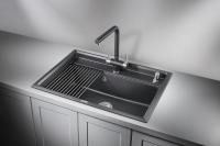 Кухонная мойка Granula 73 см 7301, ЧЁРНЫЙ