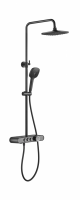 Душевая стойка Arrow цвет: черный AG3323SHMB