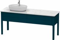 Тумба под раковину Duravit Luv 173 см, цвет: ночной синий матовый лак LU9563L9898