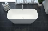Ванна из искусственного камня Cezares 170x70 см TITAN-SQUARE-170-70-57
