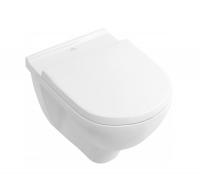 Унитаз подвесной Aquareduct с крышкой Villeroy & Boch O.Novo 56 см 5660H101