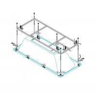 Каркас для ванны Cezares 170x75 см EMP-170-75-MF-R