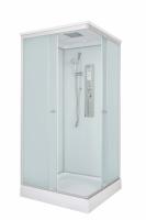 Душевая кабина DTO 100x100 см LK115GM+EL с гидромассажем и электрикой