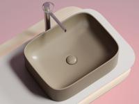 Раковина накладная Ceramicanova Element 50.5 см, цвет: капучино CN6052MC