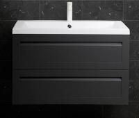 Тумба под раковину Art&Max Platino 90 см AM-Platino-900-2C-SO-GM-Cer