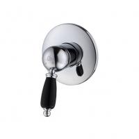 Смеситель для душа Caprigo Adria-Uno Black Edition 02B-550-crm