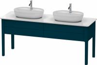 Тумба под раковину Duravit Luv 173 см, цвет: ночной синий матовый лак LU9562B9898