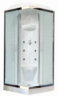 Душевая кабина Royal Bath НР RB80HP7-WC-CH 80x80 см