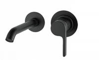 Смеситель для раковины Webert Doremi, цвет: черный матовый DR830606560
