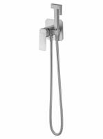 Встраиваемый смеситель с гигиеническим душем Wonzon & Woghand цвет: Никель WW-88829011-BN