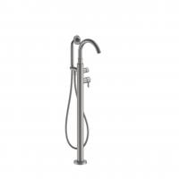 Напольный смеситель для ванны Fantini Icona Deco 53Q8R080B+4400R080A