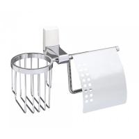 Держатель туалетной бумаги и освежителя WasserKraft Leine K-5059
