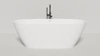 Ванна из искусственного камня Salini Sofia 185x90 см 102529M матовая