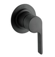 Смеситель для душа Webert Doremi, цвет: черный матовый DR880101560