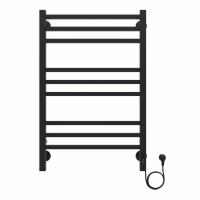 Электрический полотенцесушитель Azario Ancona 50x80 см цвет: черный AZ71858B