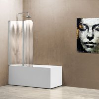 Шторка на ванну Vincea VSB 114 см VSB-12114CH-L