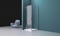 Душевое ограждение BelBagno KRAFT-A-12-80-C-Cr-L 80x80 см