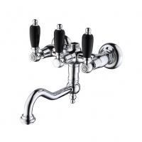 Смеситель для ванны Caprigo Adria-Classic Black Edition 03B-518-crm