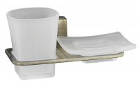 Держатель стакана и мыльницы WasserKraft Exter K-5226