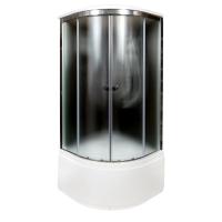 Душевая кабина AvaCan B10SBLACK 100x100 см
