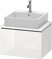Тумба под раковину Duravit L-Cube 62 см, цвет: белый глянец LC580002222