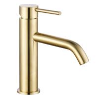 Смеситель для раковины AQUAme Siena AQM6210BG, цвет: золото