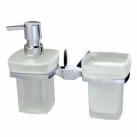 Держатель дозатора и стакана WasserKraft Wern K-2589