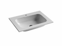 Раковина накладная Ceramicanova Element 61 см, цвет: белый CN7011