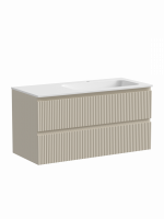 Тумба под раковину Sancos Snob R 100 см, цвет: Beige Soft  SNR100RCE