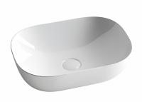 Раковина накладная Ceramicanova Element 45.5 см, цвет: белый CN6009