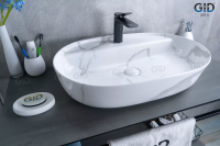 Раковина накладная Gid Mnc346C 61 см
