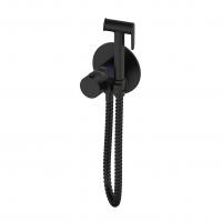 Гигиенический душ с термостатическим смесителем Oliveeka Черный OL-829909-MB