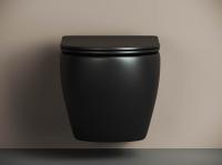 Унитаз подвесной, безободковый Ceramicanova Metropol CN4002MB