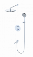 Душевая стойка с термостатом Wonzon & Woghand Stick цвет: Хром WW-88929010-CR