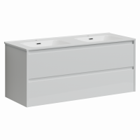 Тумба под раковину Sancos Libra 120 см, цвет: белый LB120-2W