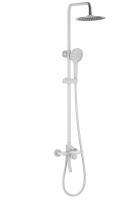 Душевая стойка Wonzon & Woghand Click цвет: Белый WW-N3S962-MW