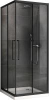 Душевое ограждение Abber Schwarzer Diamant 80x80 см AG02080BH