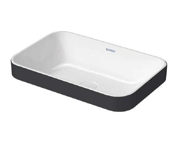 Фото раковина накладная duravit happy d.2 plus  60 см 2359606100