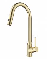 Смеситель для кухни Wonzon & Woghand, цвет: Брашированное золото WW-A21252-BG