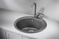 Кухонная мойка Granula 48 см 4801, ГРАФИТ
