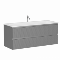 Тумба под раковину Sancos Folk 120 см, цвет: Ergraut soft FL120ES