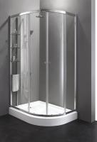 Душевое ограждение Cezares Anima ANIMA-W-RH-2-120/100-C-Cr-L 120 см