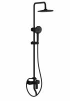 Душевая стойка Wonzon & Woghand цвет: Черный WW-AE3354-MB