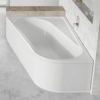 Фронтальная панель для ванны Ravak CHROME 160x105 белая правая CZA6100A00