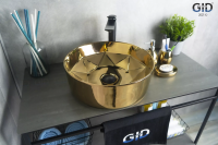 Раковина накладная Gid D1342h015 40 см
